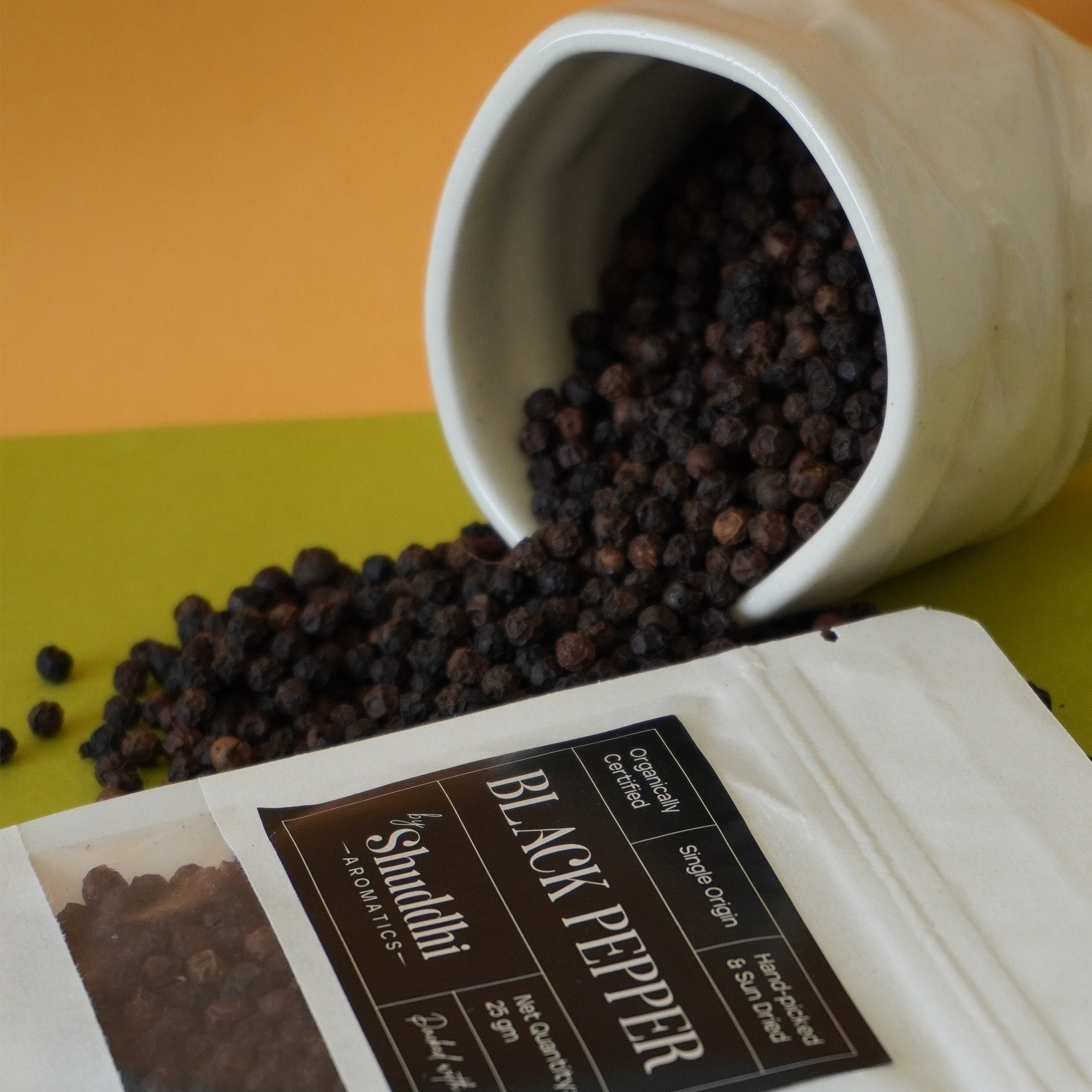 Organic Malabar Black Pepper
