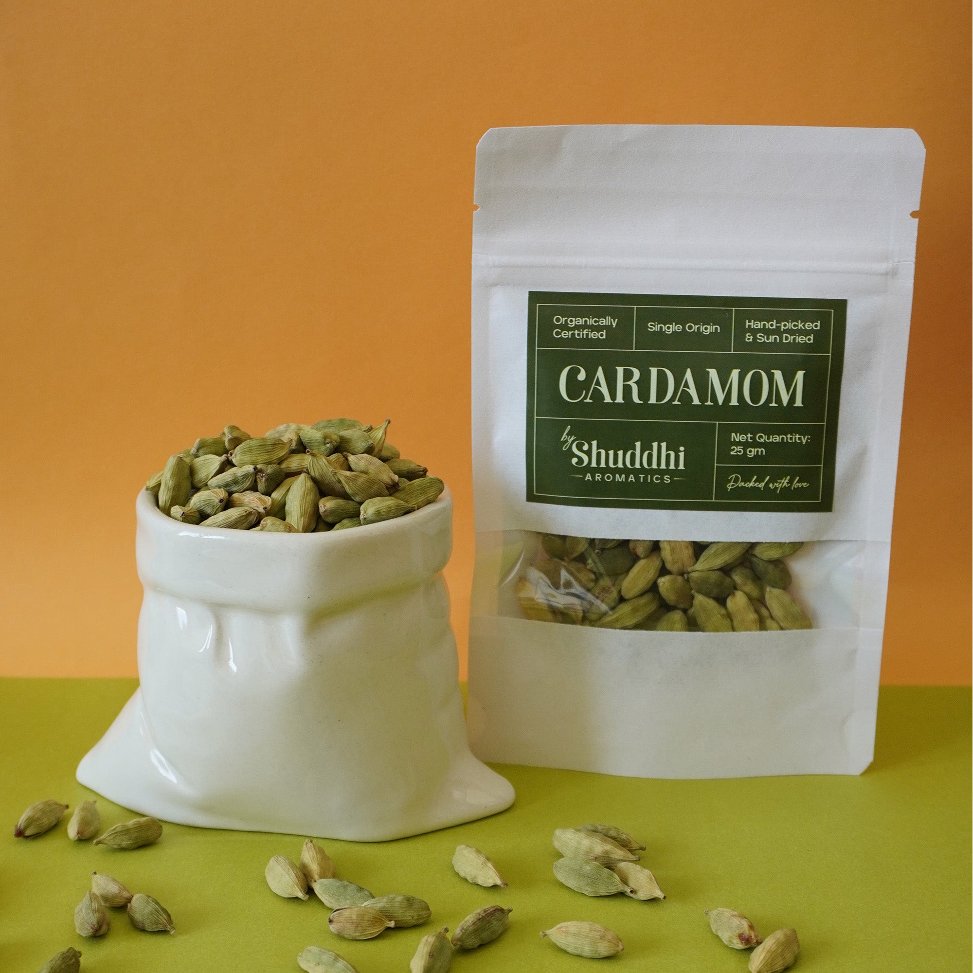 Organic Green Cardamom