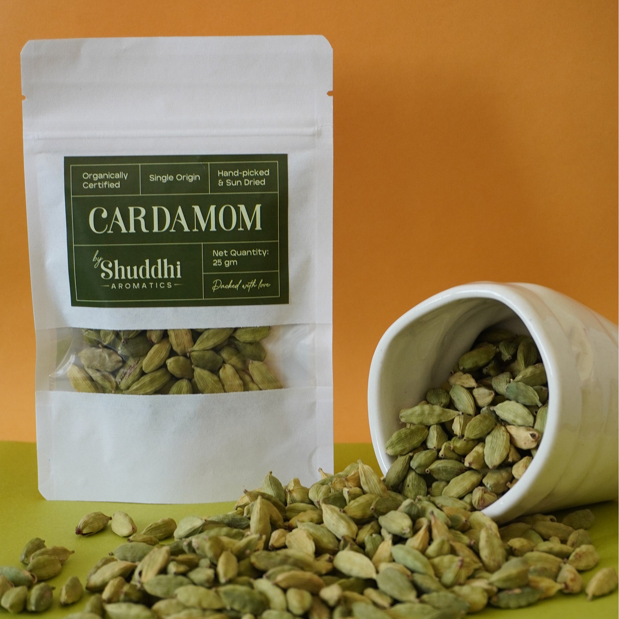 Organic Green Cardamom