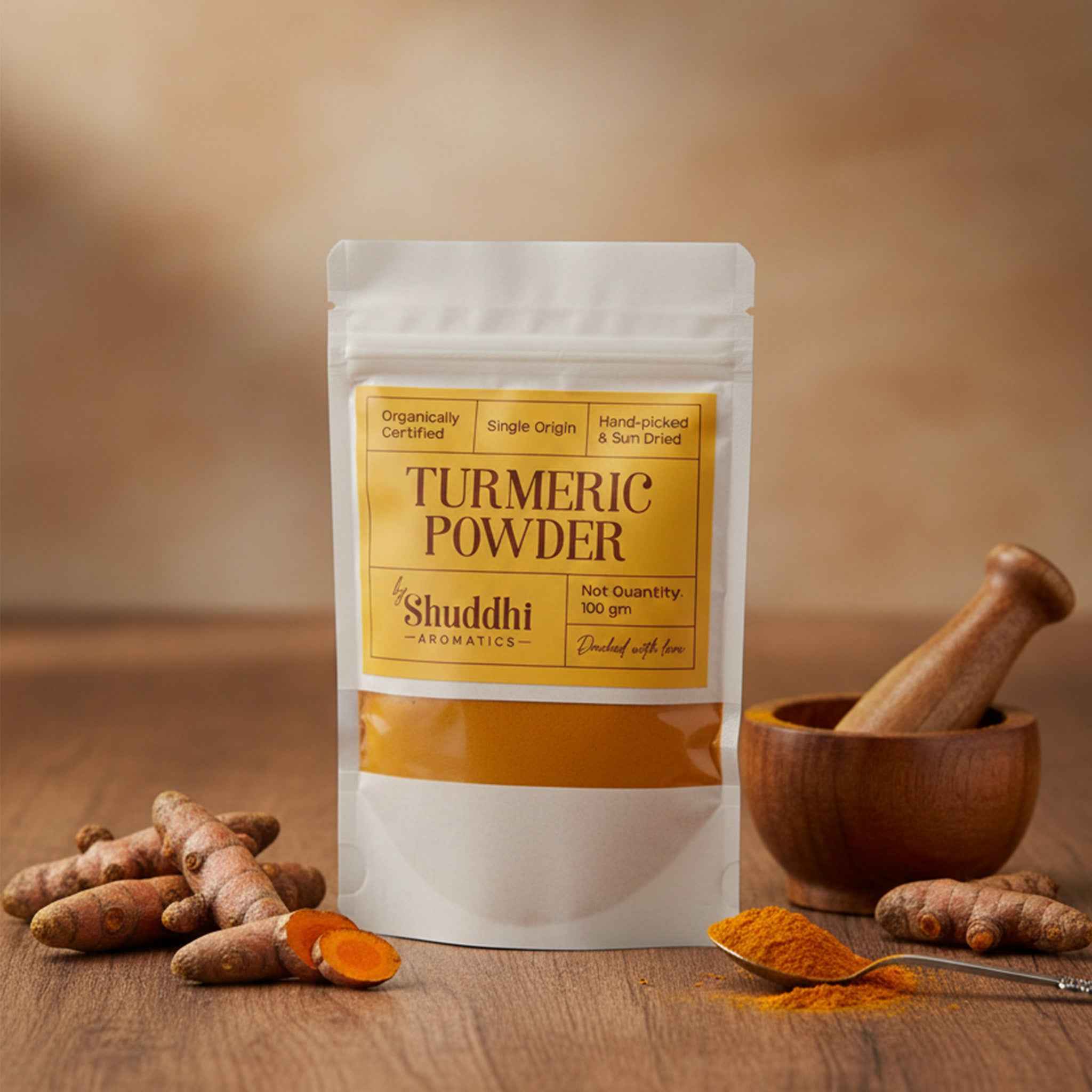 Organic Pure Turmeric Powder