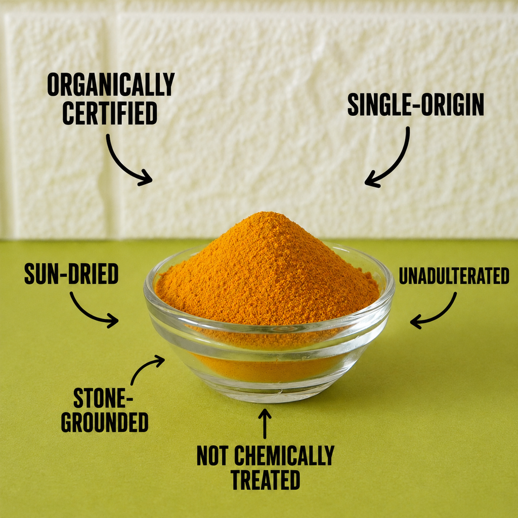 Organic Pure Turmeric Powder