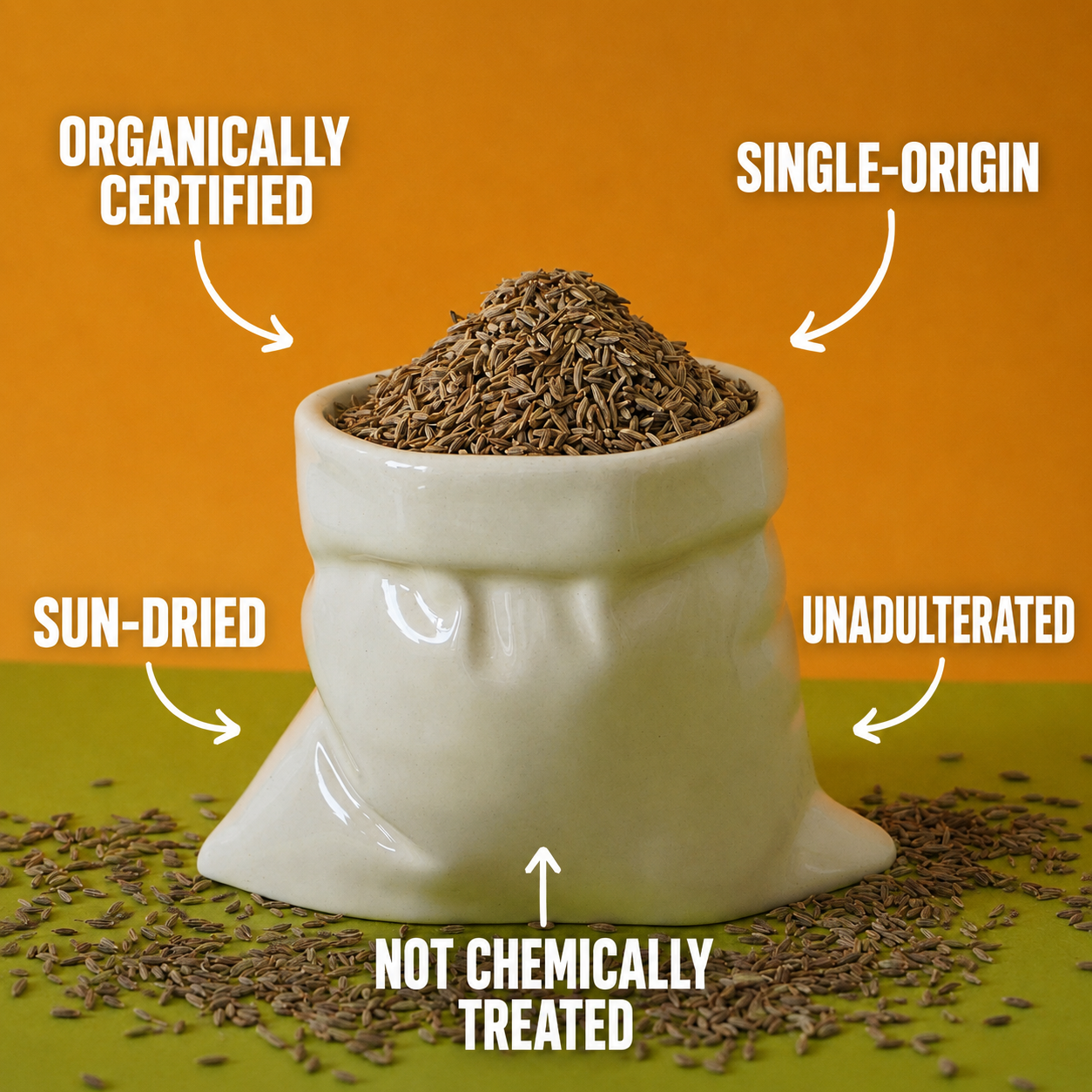 Organic Cumin Seeds