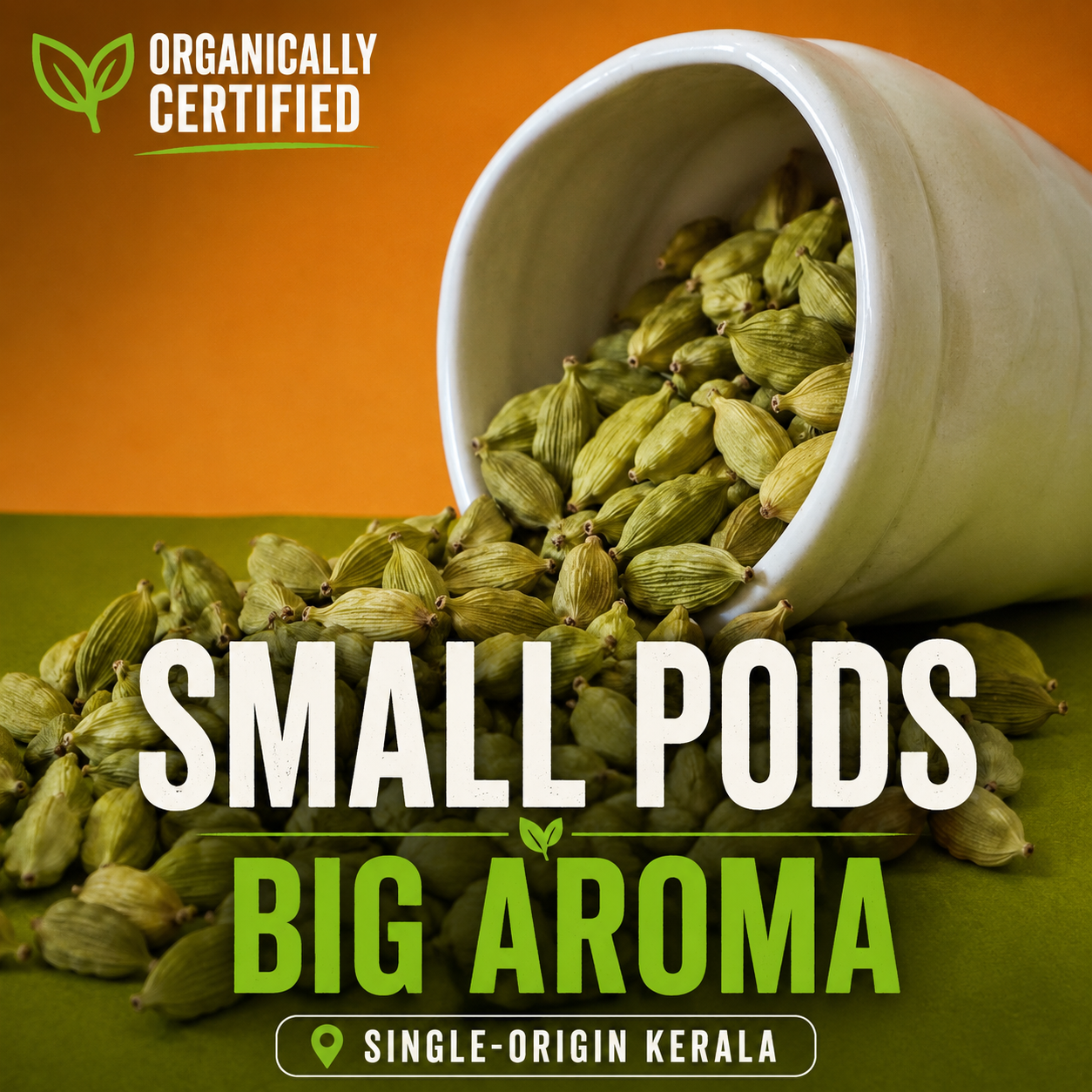 Organic Green Cardamom